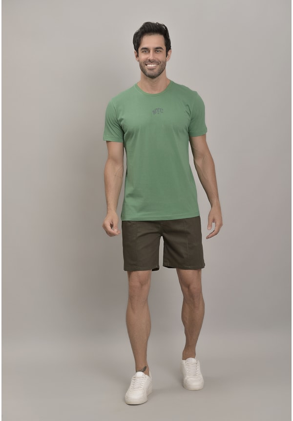 Bermuda De Sarja Masculina Jogger Verde Dialogo Jeans-aef11bbf-1ea1-4686-b773-8c38fee4cf39