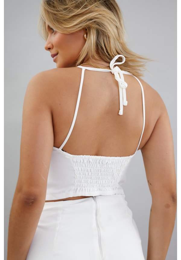 Blusa Cropped Regata Feminina com Alças na Cor Off-White Dialogo Jeans-05e6ee38-befb-40c5-ab06-98d8f572f408