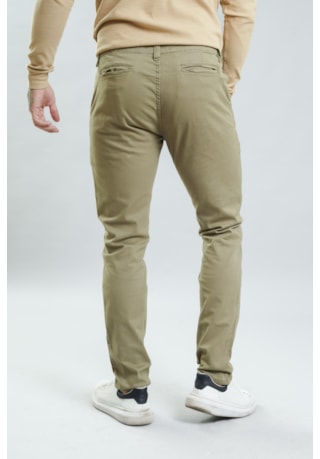 Calça de Sarja Sport Fino Masculina Color Dialogo Jeans