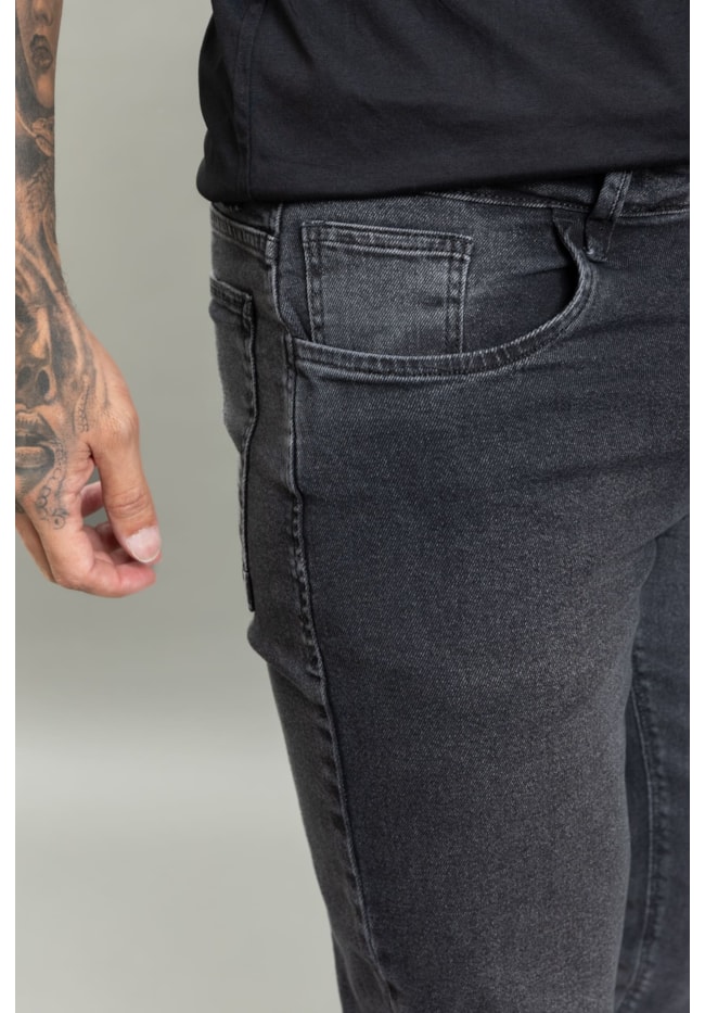 Calça Jeans Black Slim Casual Masculina Com Bolsos Dialogo-48fbc2a2-4afc-4736-819b-1ca584608c02