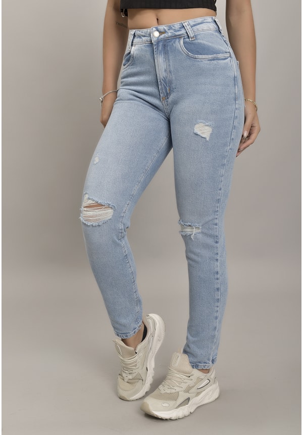 Calça Jeans Confort com rasgos Feminino Dialogo Jeans-e5648ae0-fa6d-491f-b6bf-c8d9aeffefa1