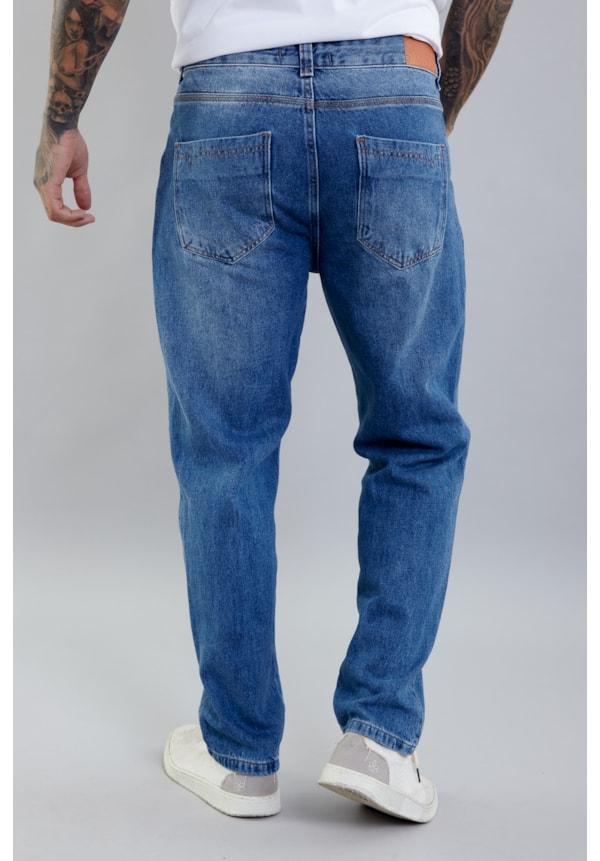 Calça Jeans Masculina Perna Reta com Lavagem Média-44444be2-3308-40a7-9c8d-fa8152f27237