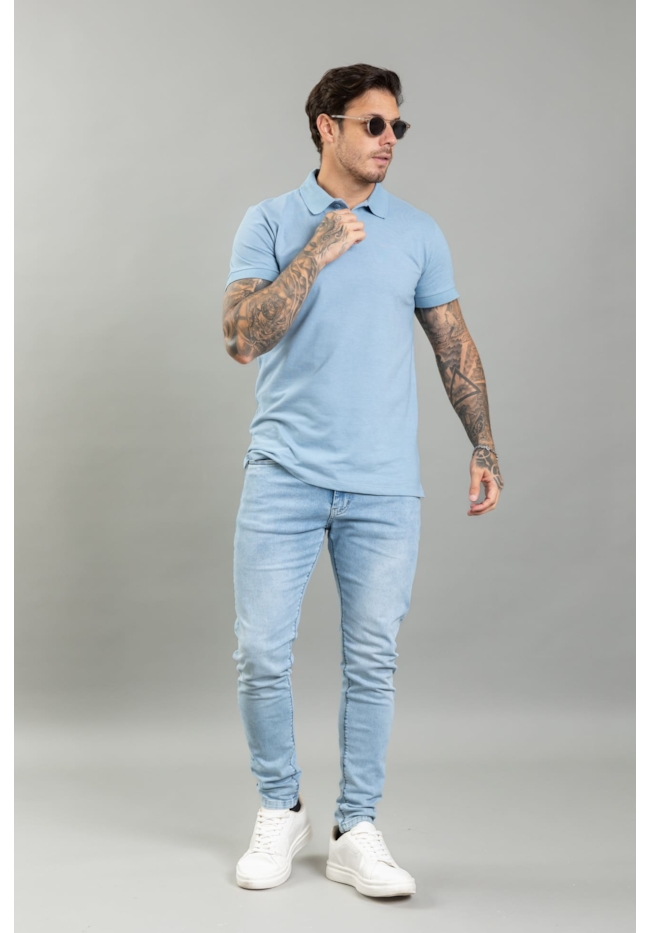 Calça Jeans Skinny Básica Lavagem Clara Masculina Dialogo-ac90b907-d703-4556-9d80-5723b65a63fe