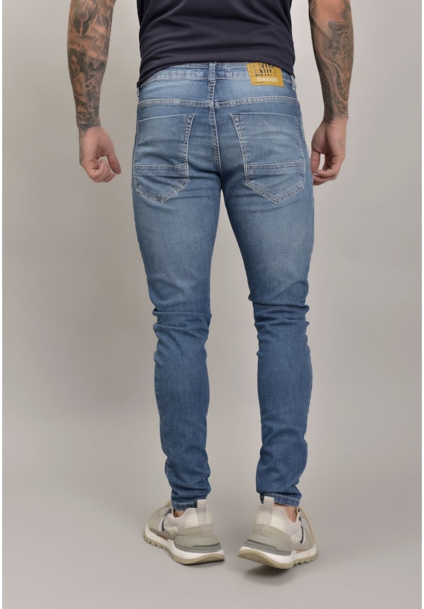 Calça Jeans Skinny Marmorizada Masculina Dialogo Jeans-69f580b9-ddcf-49d7-9911-2918f37bbda3