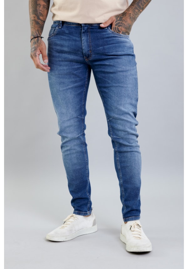 Calça Jeans Skinny Masculina com Lavagem Estonada  Dialogo jeans-53694d2a-476c-41b7-a679-bf5d6712e9ea