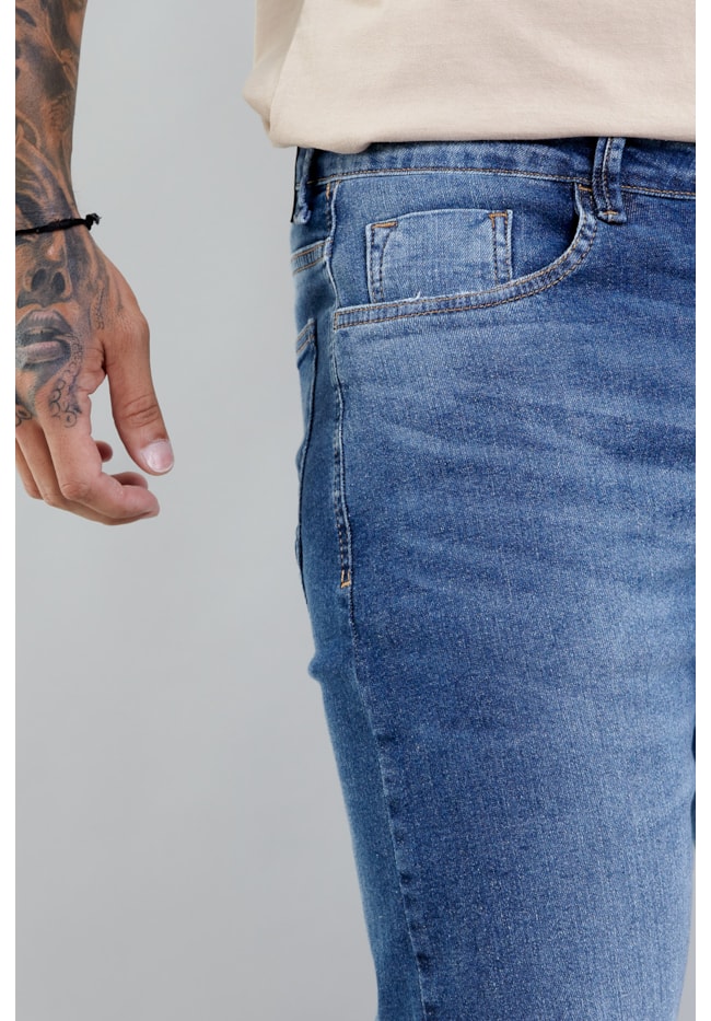 Calça Jeans Skinny Masculina com Lavagem Estonada  Dialogo jeans-ce986acb-35b8-4d4f-8b2d-aa98b4599d7c