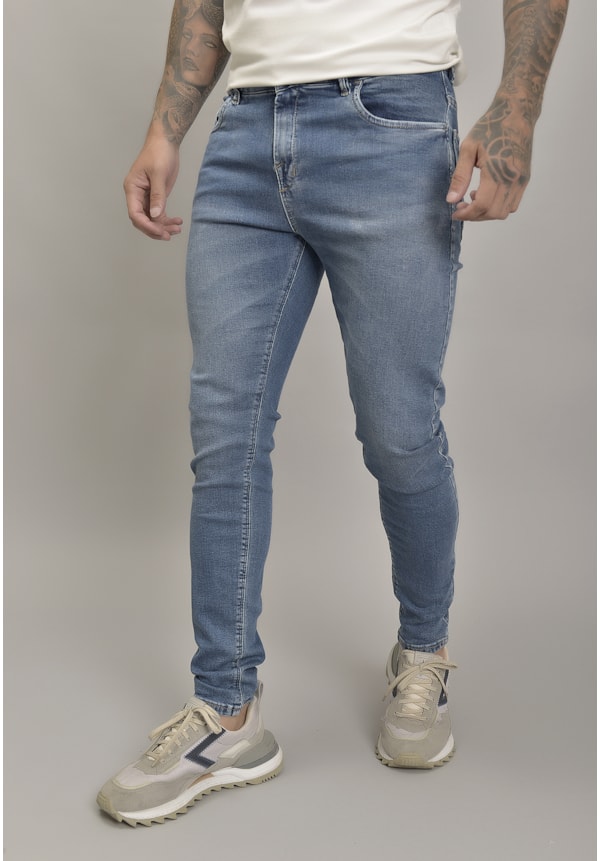 Calça Jeans Skinny Masculina com Lavagem Estonada Dialogo jeans-fd6edf60-f81c-4f63-9069-255b8423f8ae