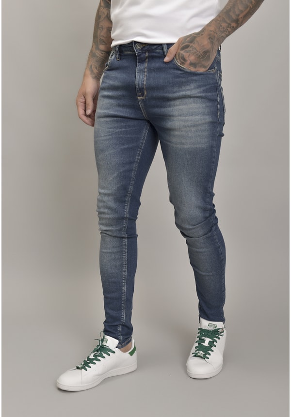 Calça Jeans Skinny Masculina com Lavagem Stone Dialogo jeans-2e799de6-8cca-45d8-9b87-270a3ea4fee7