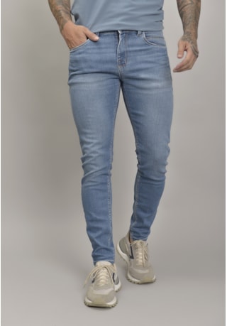 Calça Jeans Skinny Masculina Lavagem Regular Dialogo jeans