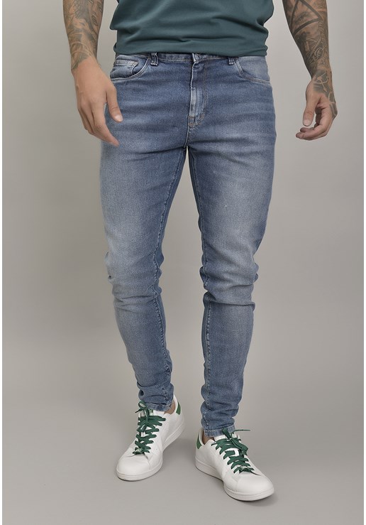 Calça Jeans Skinny Masculina Regular Dialogo Jeans