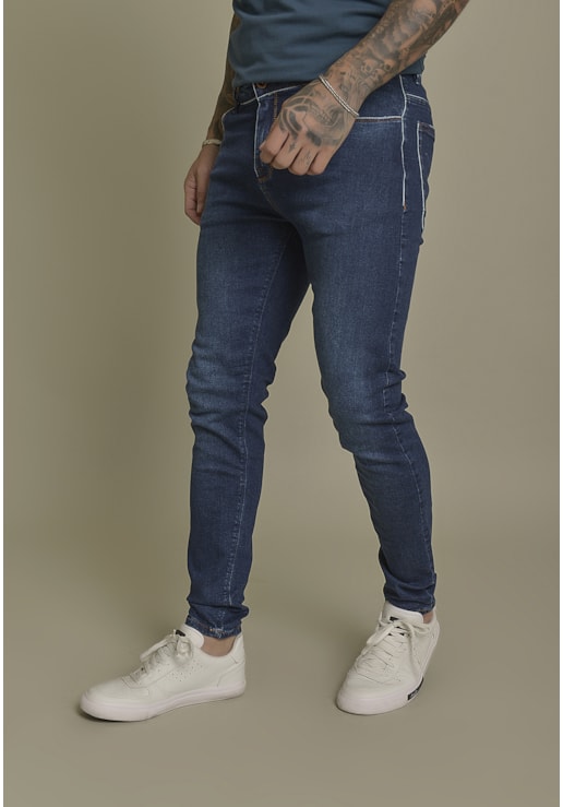 Calça Jeans Skinny Masculina Regular Dialogo Jeans