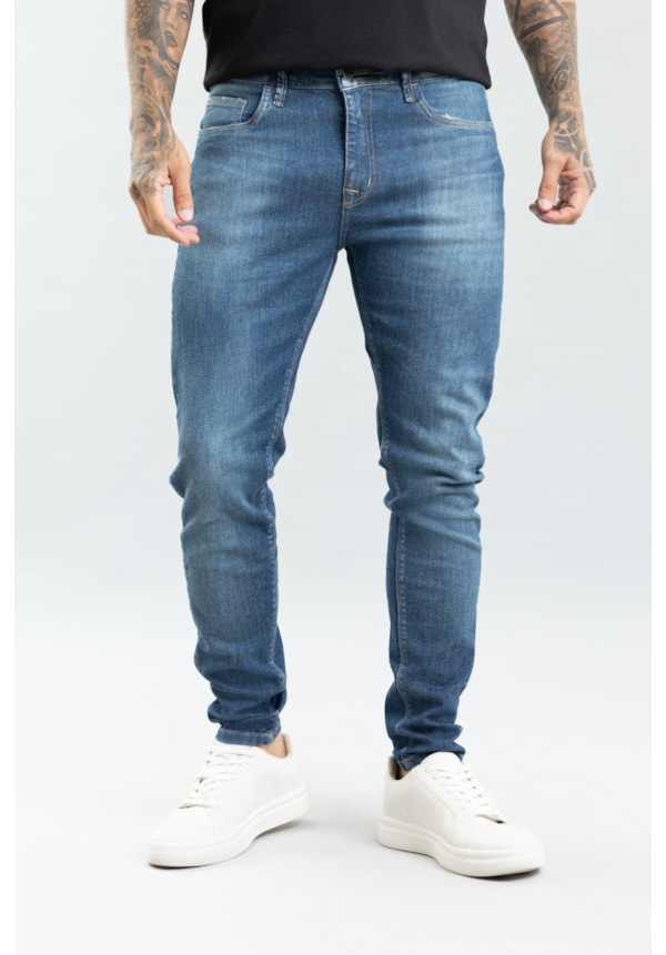 Calça Jeans Skinny Masculina Vintage com Puídos Dialogo-6e7b5191-3f3c-4297-8f75-df0b2664c908