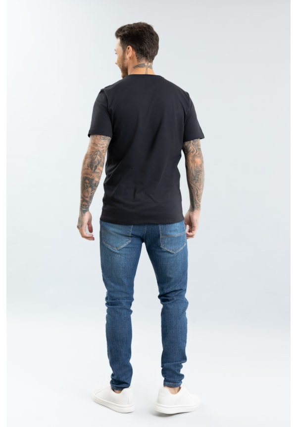 Calça Jeans Skinny Masculina Vintage com Puídos Dialogo-f64c5d53-9b1d-4396-84f7-3e168d03472b