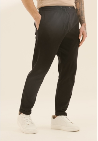 Calça Masculina Maleável Ponto Roma Com Barra Dobrada Dialogo