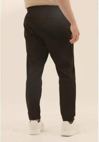 Calça Masculina Maleável Ponto Roma Com Barra Dobrada Dialogo