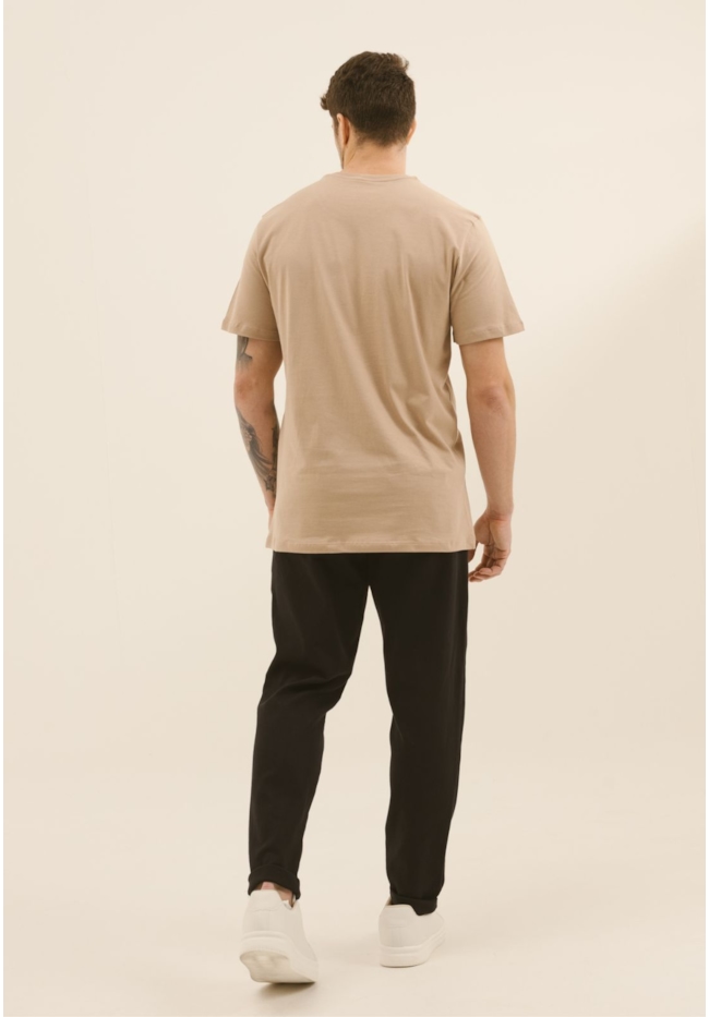 Calça Masculina Maleável Ponto Roma Com Barra Dobrada Dialogo-c92868f7-0e51-47ad-9225-31ea775e3610