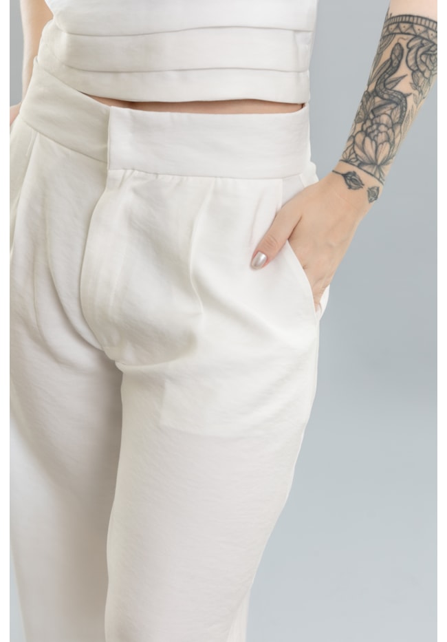 Calça Pantalona Feminina Cintura Alta Dialogo-e59985b0-02ca-4077-934a-5677076d1e66