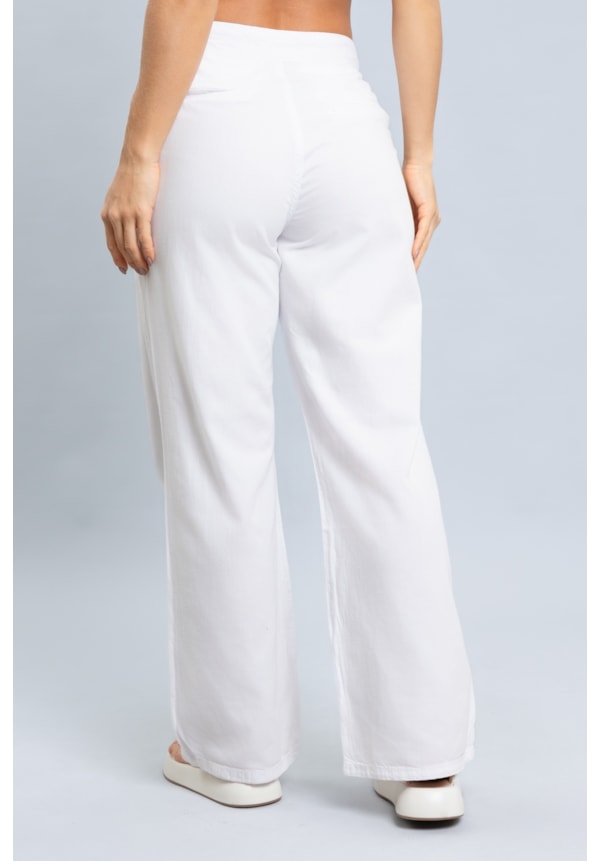 Calça Wide Leg Feminina Alfaiataria em Sarja Dialogo-2408c16c-d346-47dd-a4fd-76dcc19b2d51