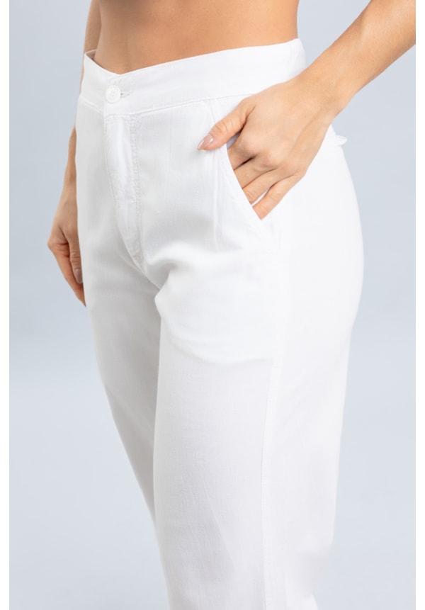 Calça Wide Leg Feminina Alfaiataria em Sarja Dialogo-8aadef30-f512-4e90-a3d9-28fddf798126