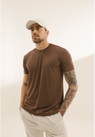 Camiseta Masculina Tech T-Shirt em Modal Dialogo Jeans