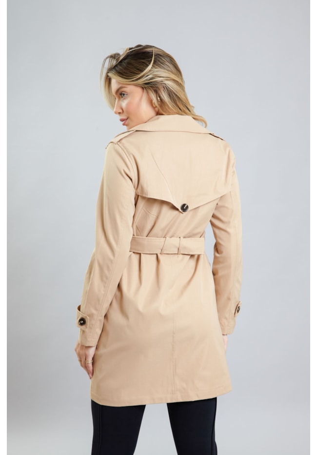 Casaco Feminino Trench Coat Longo Sobretudo Color com Cinto-6e94d917-ebc8-42d8-9ae5-e7f8ee6ffbe3