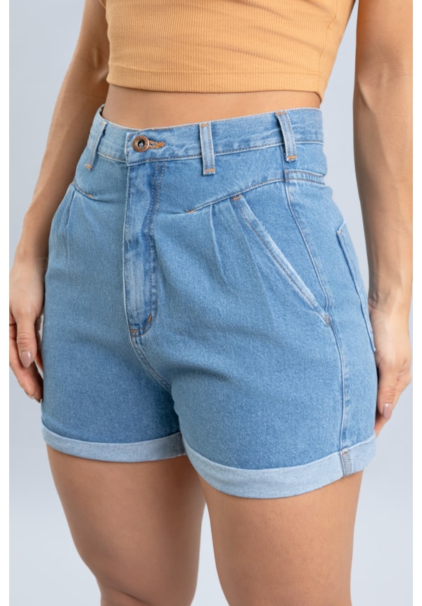 Shorts Jeans Feminino Slouchy Barra Dobrada Cintura Alta Dialogo-d9afe9f9-ffdf-458e-b56e-b2e3d5c7a407