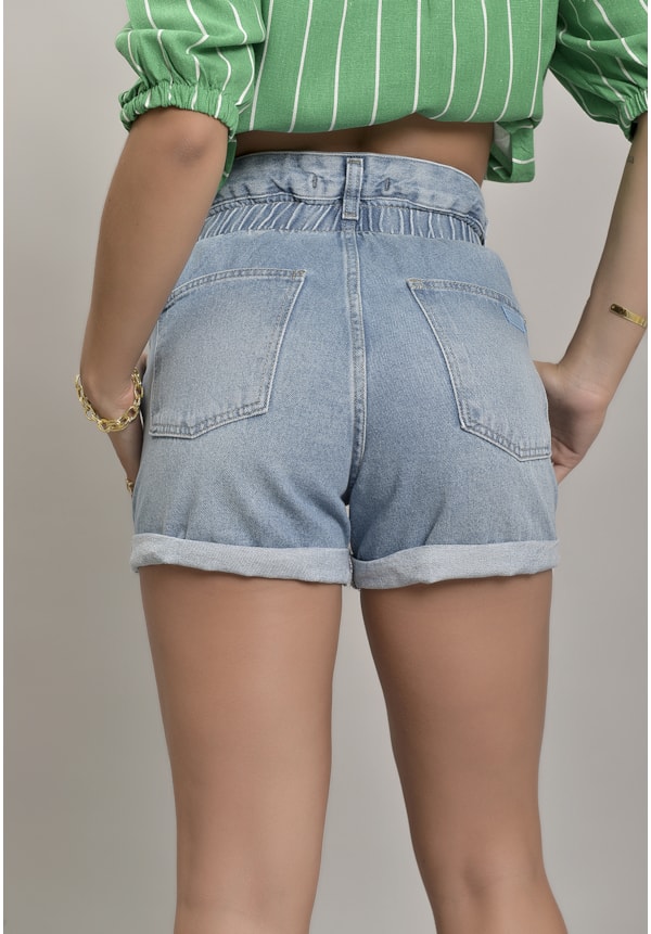 Shorts Jeans Mom Feminino com Barra Dobrada Dialogo Jeans-c5da07d4-6638-45b1-9605-7be86071450f