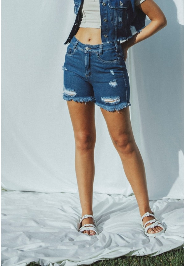 Shorts Jeans Mom Feminino Destroyed Barra Desfiada Dialogo Jeans-bf45fa69-bcdd-4b58-ad08-f2b02126ec4e